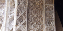 Detalle, Portada de Santa María, Calatayud, Zaragoza