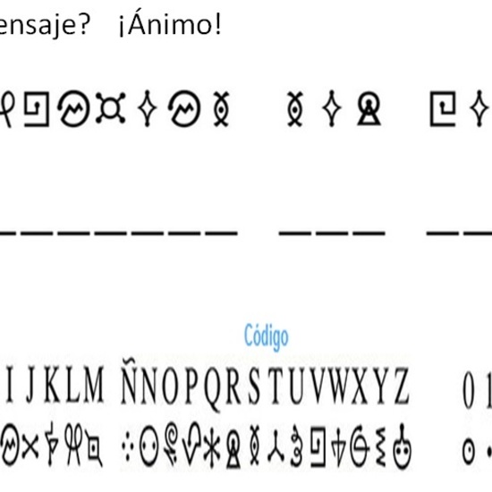 ¿Qué dice el mensaje?