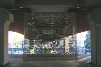 Móvil de acero, Museo de escultura al aire libre, Madrid