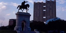 Monumento al general Samuel Houston, Houston, Texas, Estados Uni