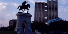 Monumento al general Samuel Houston, Houston, Texas, Estados Uni