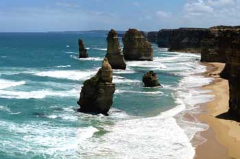 Acantilado de los Doce Apóstoles, sur de Australia