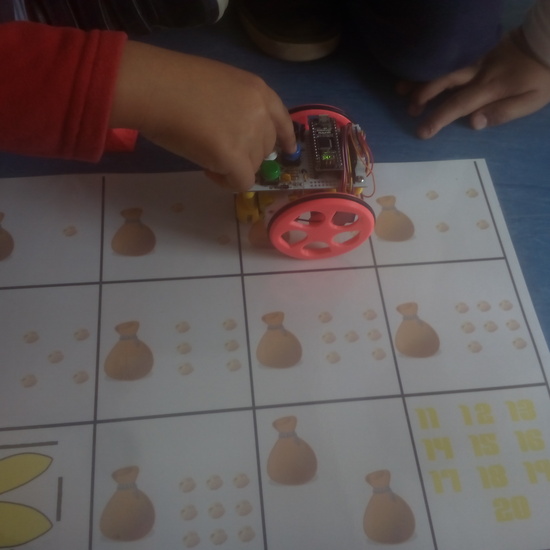 Matemáticas con Escornabot 1