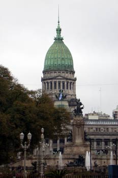 Edificio y Plaza del Congreso Nacional, Buenos Aires, Argentina