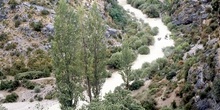 Curso de un río en el Barranco de Mascún, Huesca