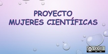 MUJERES CIENTIFICAS