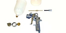 Pistola aerográfica por gravedad (despiece)