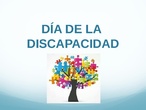 Día de la discapacidad 2