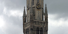 La Torre de la Atalaya o Torre Belfry, Brujas, Bélgica