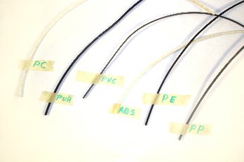 Varillas de aportación para soldadura de plásticos