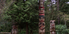 Totems, Cañón del Capilano, Vancouver