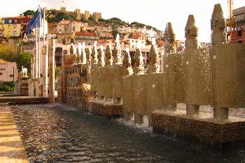 Plaza Martim Moniz, Lisboa, Portugal