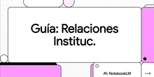 Curso de relaciones institucionales y planes educativos de la Comunidad de Madrid