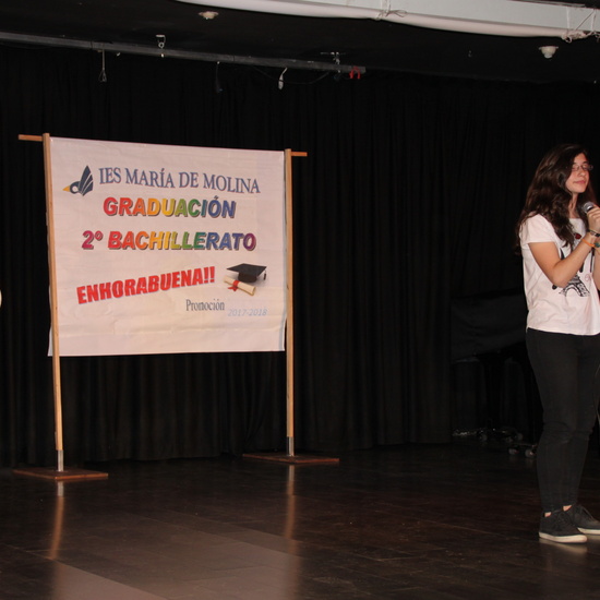 Graduación 2º bachillerato 2017-2018. IES María de Molina (Madrid) (1/2) 23