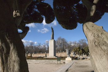 Jardín en el Parque del Retiro, Madrid