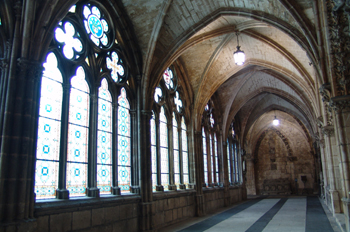 Pasillo del Claustro Alto, Catedral de Burgos, Castilla y León