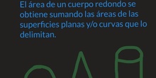 Área cuerpos redondos