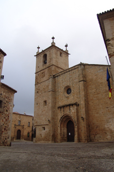 Fachada, Catedral de Cáceres