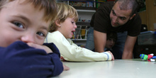 Niños en el aula