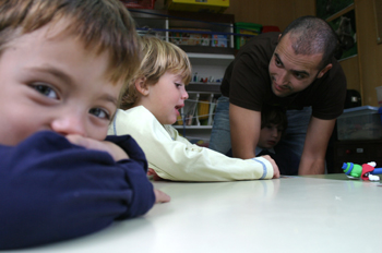 Niños en el aula