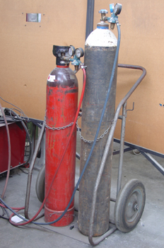 Equipo de soldadura Oxiacetienica.