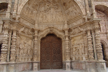 Portada principal de la Catedral de Astorga, León, Castilla y Le