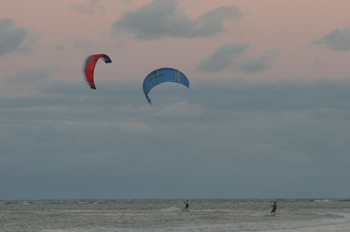 Flysurf en Maracaípe, Pernambuco, Brasil