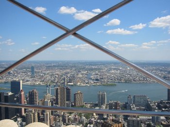Vista aérea de Nueva York