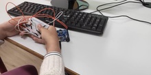 Mando de dos botones y juego PONG con Arduino