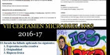 IES LARRA VII CERTAMEN MICRORRELATOS 2016-17