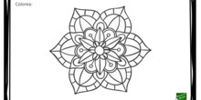 MANDALA PARA COLOREAR