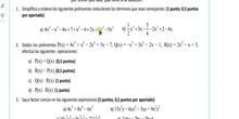 21.- NIVEL II_Modelo Examen Polinomios