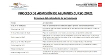 FECHAS IMPORTANTES ESCOLARIZACIÓN
