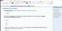 4MAC - 01 - Números reales - 02 - Propiedades de los radicales. Extracción e introducción de factores