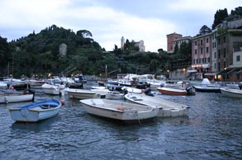 Barcos en el puerto, Portofino
