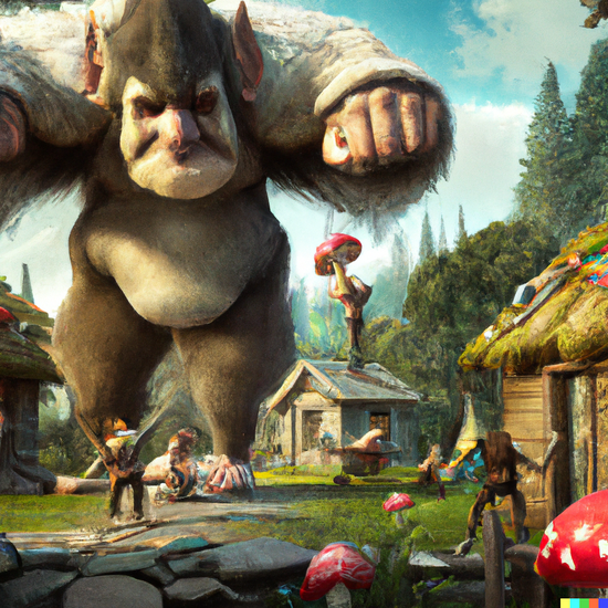 Duendilandia fotorrealista Gorila