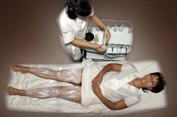 Exfoliación mecánica: acoplamiento del cepillo al mango