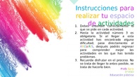 Inicio e instrucciones de tarea
