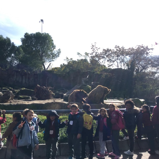 Excursión al zoo 5 años, 1º y 2º Luis Bello 26