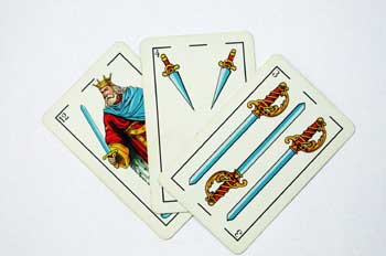 Baraja española, Espadas