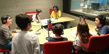 La escuela a escena en Radio 5 - Alumnos 1º ESO