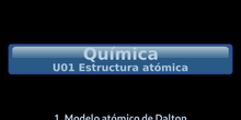 B2Q U01.1 Modelo atómico de Dalton