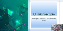 El microscopio