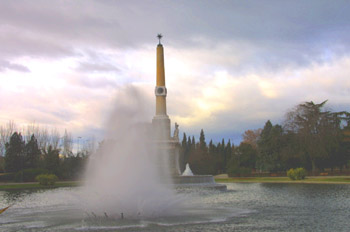 Fuente en Parque Arganzuela, Madrid