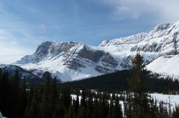 Glaciar Crowfoot, Parque Nacional Banff