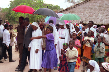 Boda en Matibane, Mozambique