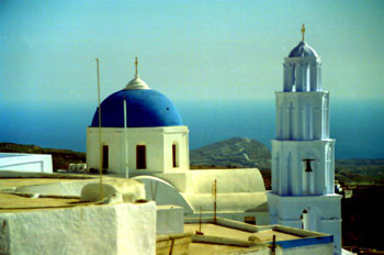 Fira, Santorini, Grecia