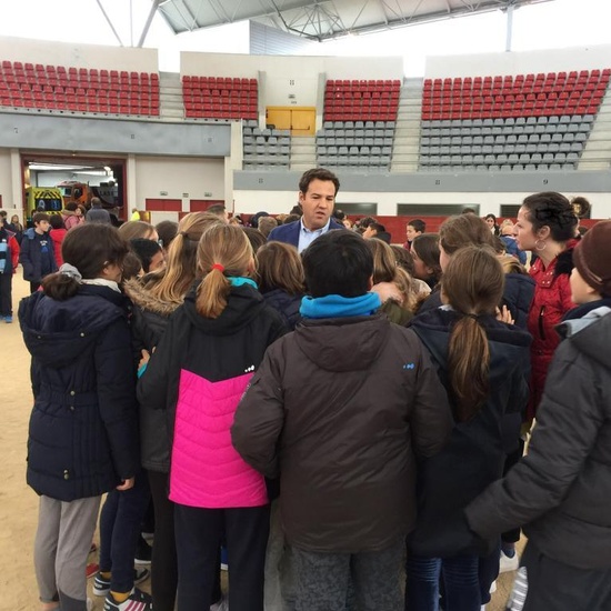 Quinto con los equipos de emergencias de las Rozas_CEIP FDLR_Las Rozas 28