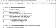 Lengua I Tema 1 Clase 21 20251105 - Determinante. Ejercicios. Números ordinales