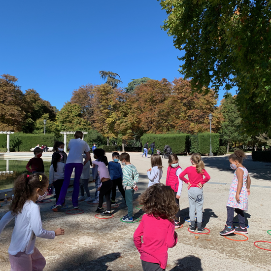 Ed. Física en El Retiro - 1º Ed. Primaria